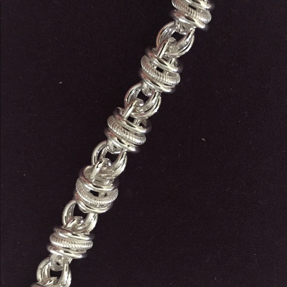 NWOT Sterling Silver Rolo Bracelet 7.5inch 25g - Picture 1 of 5